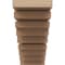 Ekena Millwork 4"W x 12"D x 8"H Classic Landon Rough Cedar Woodgrain TimberThane Corbel, Primed Tan CORUR04X12X08LANRCPR - alternate 3